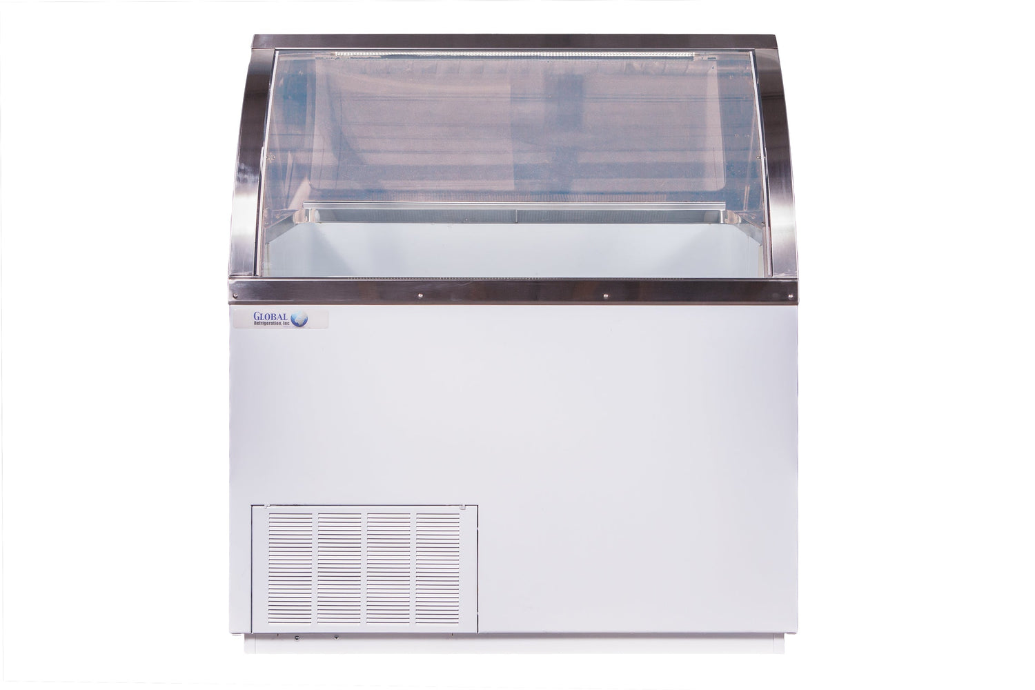Global CKDC87V-Wide VisiDipper - Wide Curved Front Dipping Cabinet - "16 Dip"