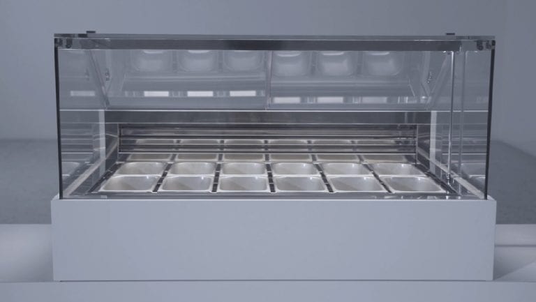 Vitrina para 12 sartenes Ciam 6040