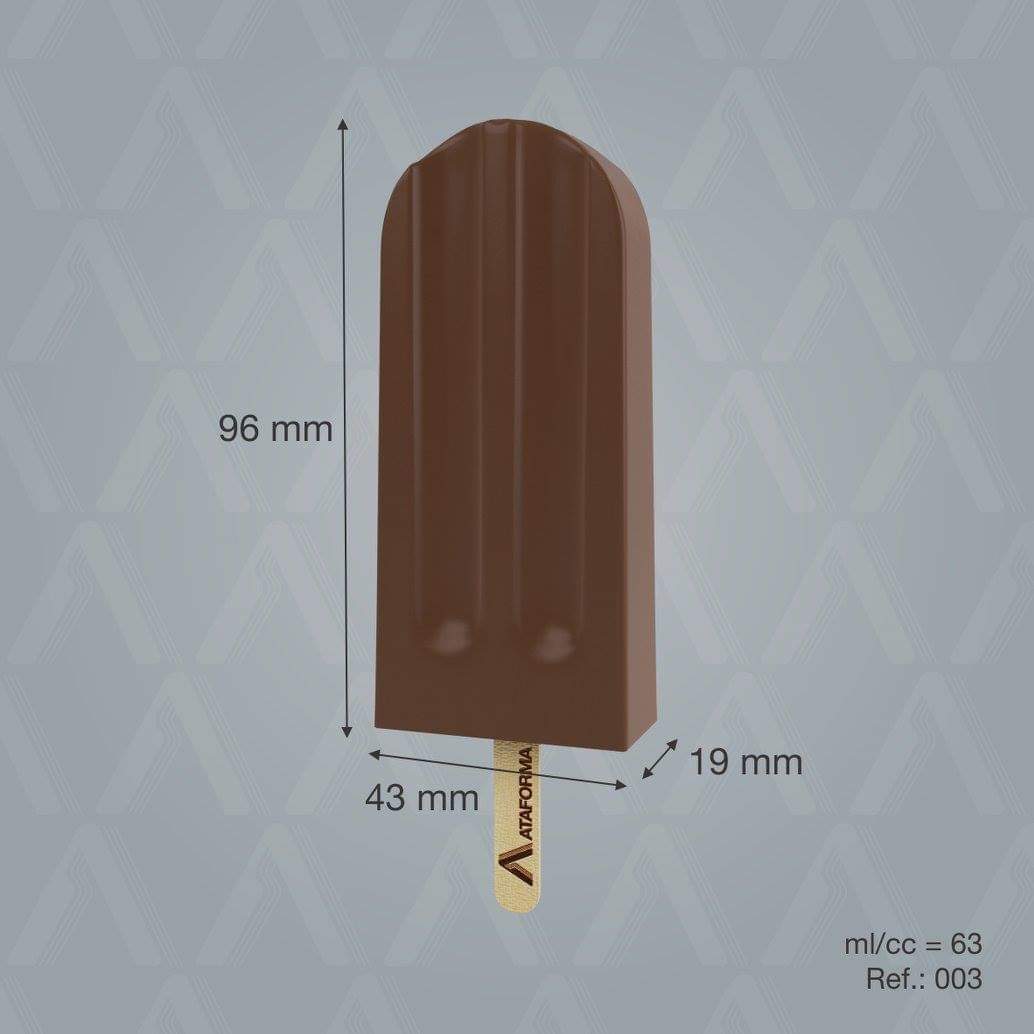 Ataforma Mold Brida 63ml 2.1 oz 22 cavities