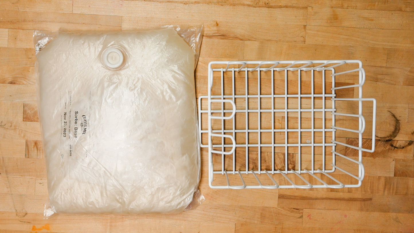 Ice Cream Mix Wire Basket (2.5 gallon)