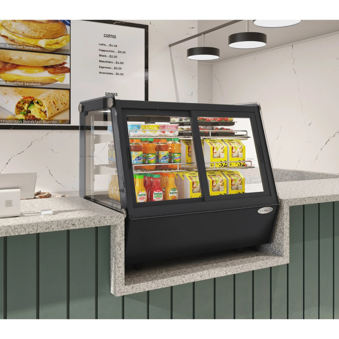 Self-Service Countertop Display Refrigerator - 28 in.