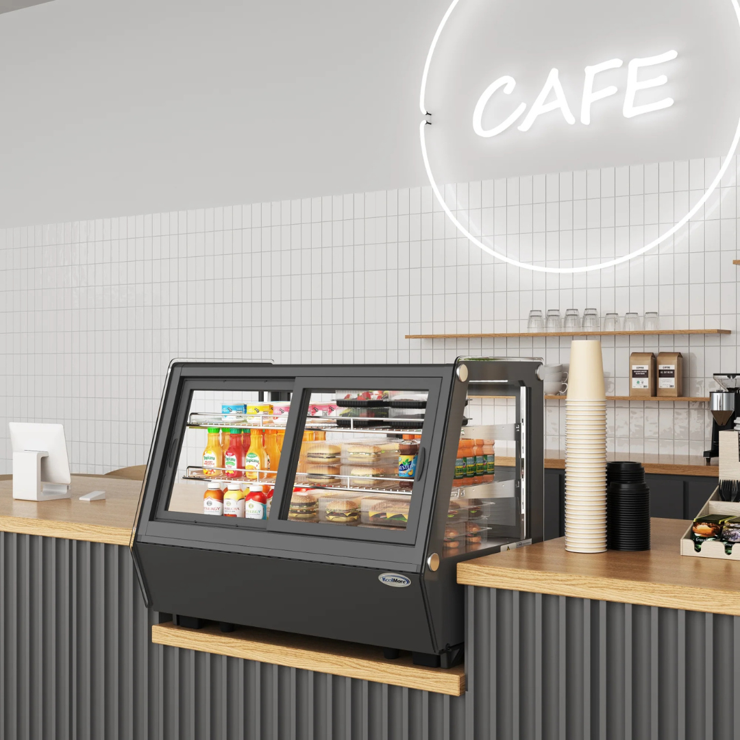 Self-Service Countertop Display Refrigerator - 35 in.