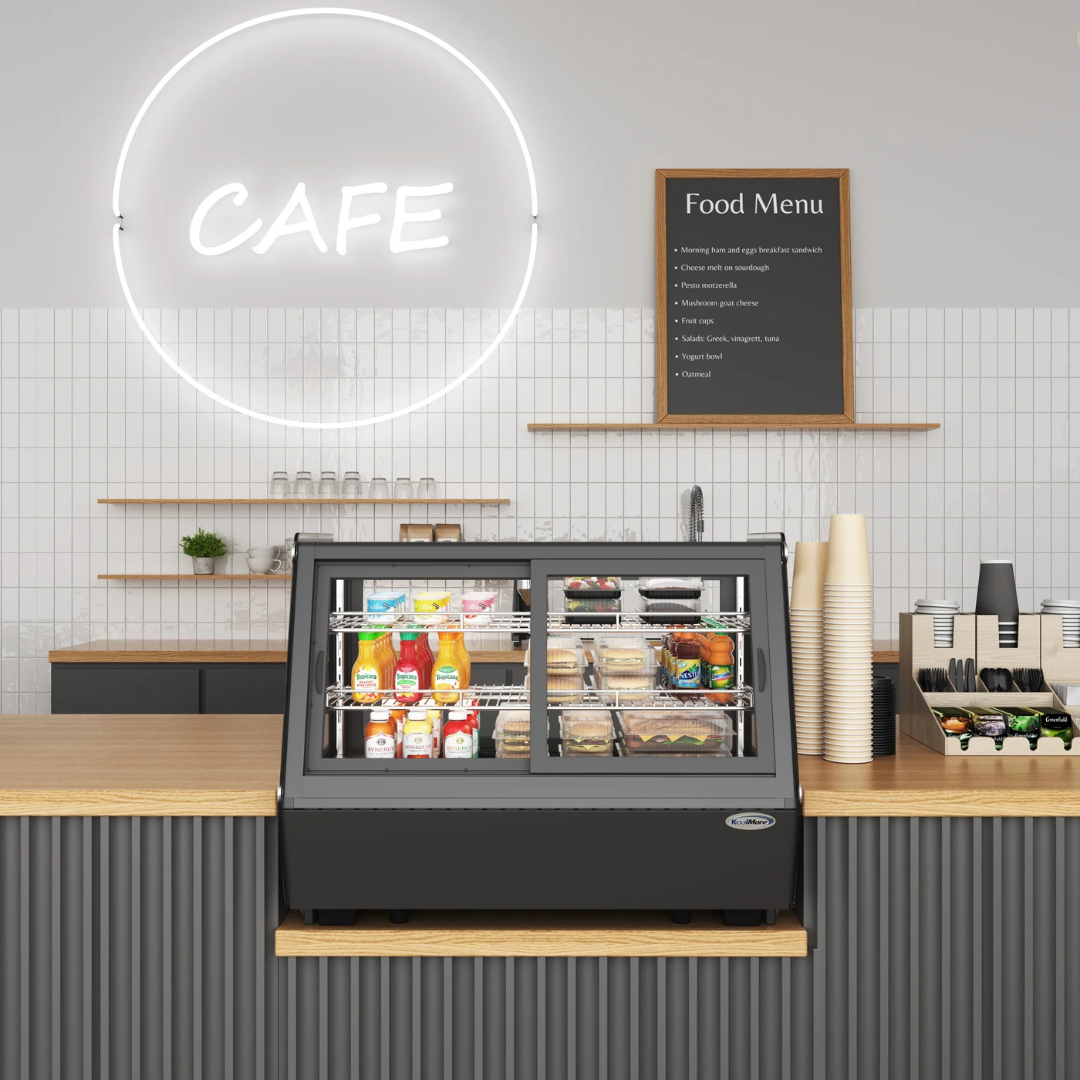 Self-Service Countertop Display Refrigerator - 35 in.