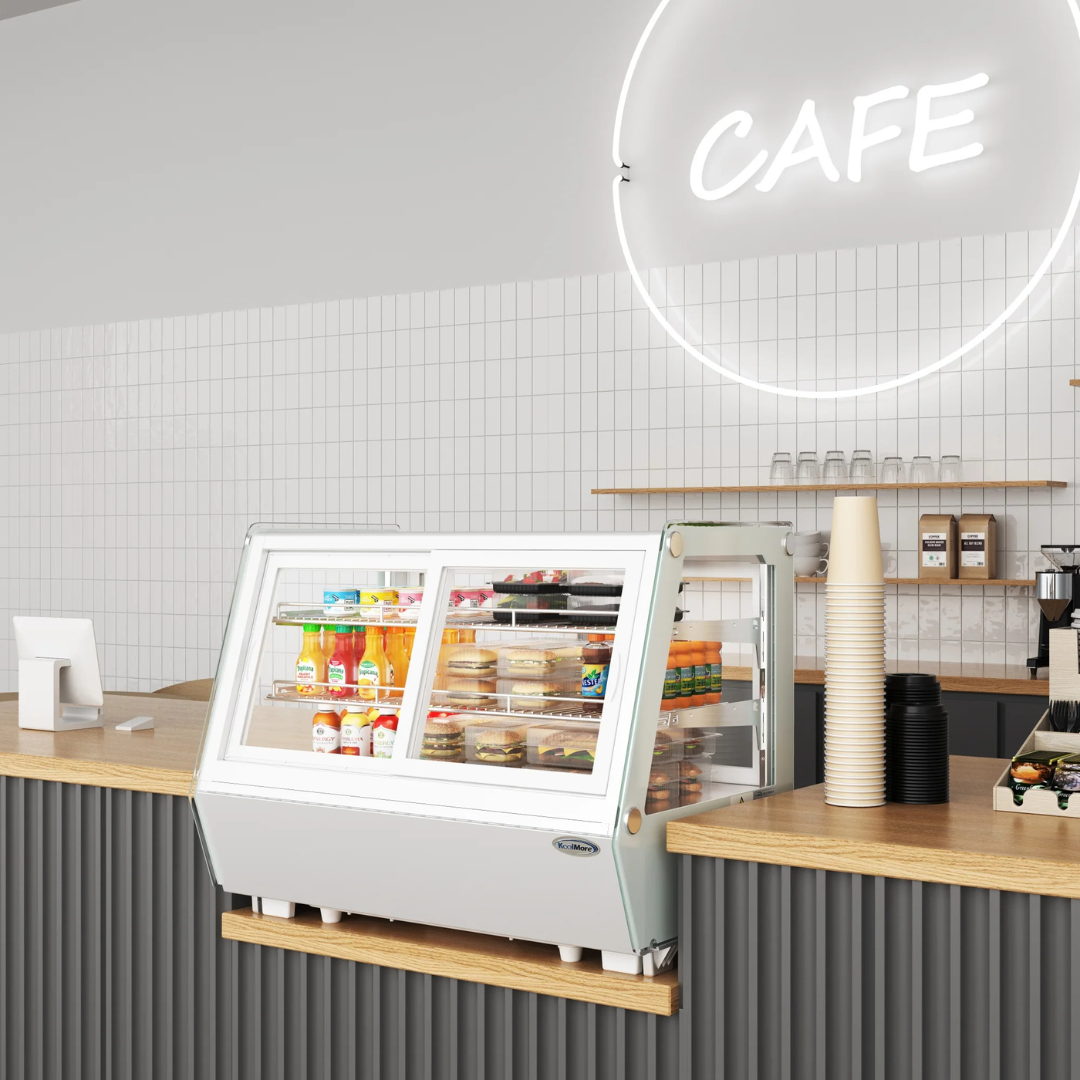 Self-Service Countertop Display Refrigerator - 35 in.