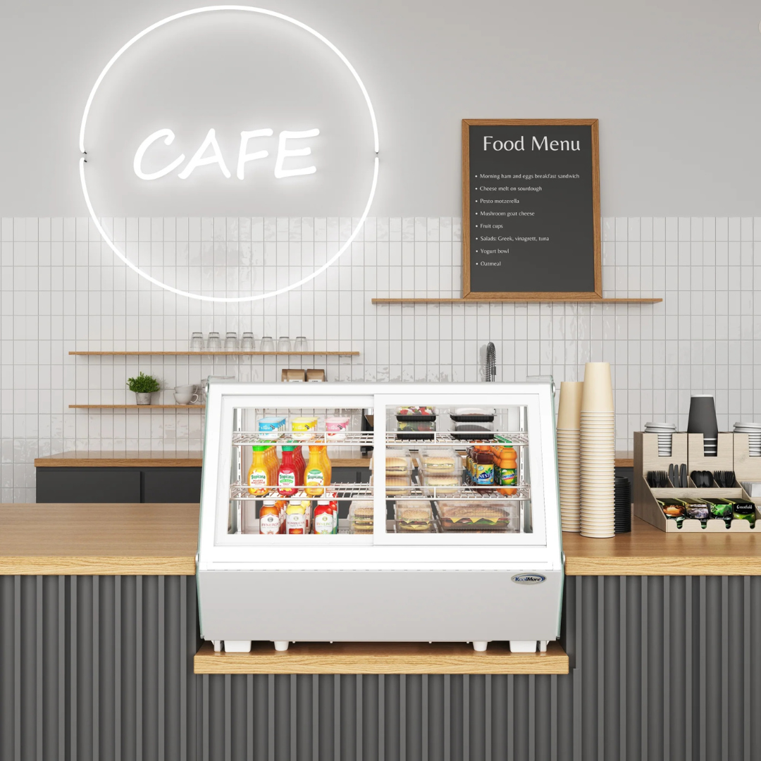 Self-Service Countertop Display Refrigerator - 35 in.