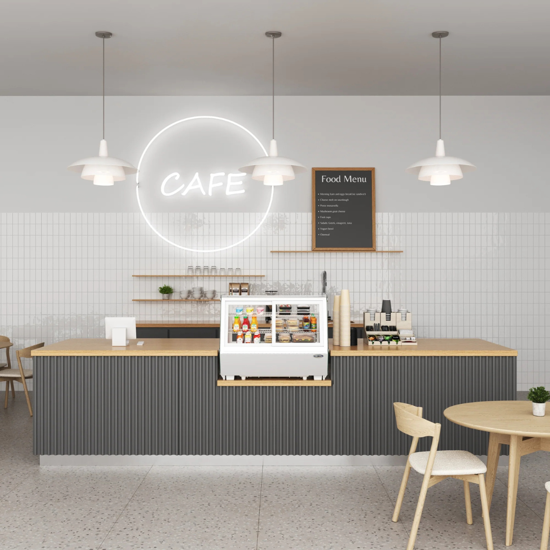 Self-Service Countertop Display Refrigerator - 35 in.