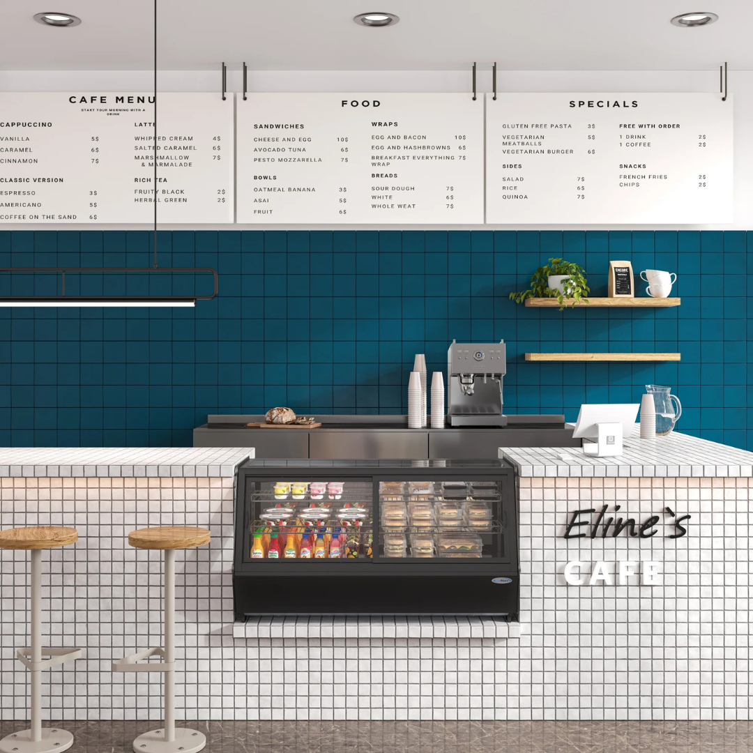 Self-Service Countertop Display Refrigerator - 48 in.