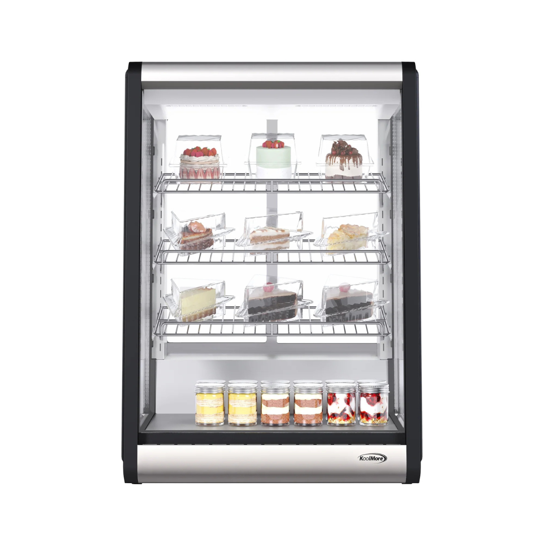 4 Tier Refrigerated Countertop Bakery Display Case - 24 in.
