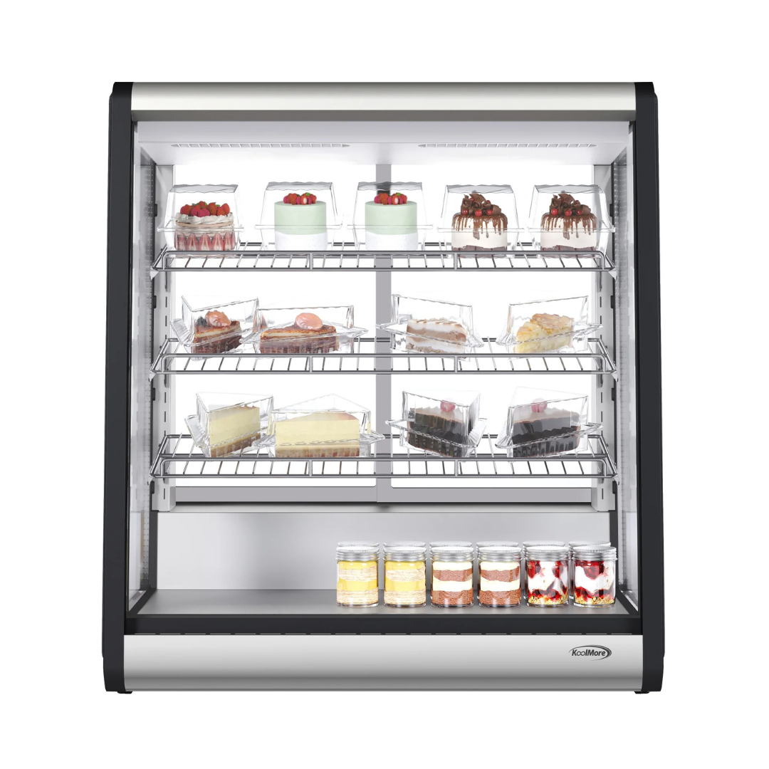 4 Tier Refrigerated Countertop Bakery Display Case - 31 in.