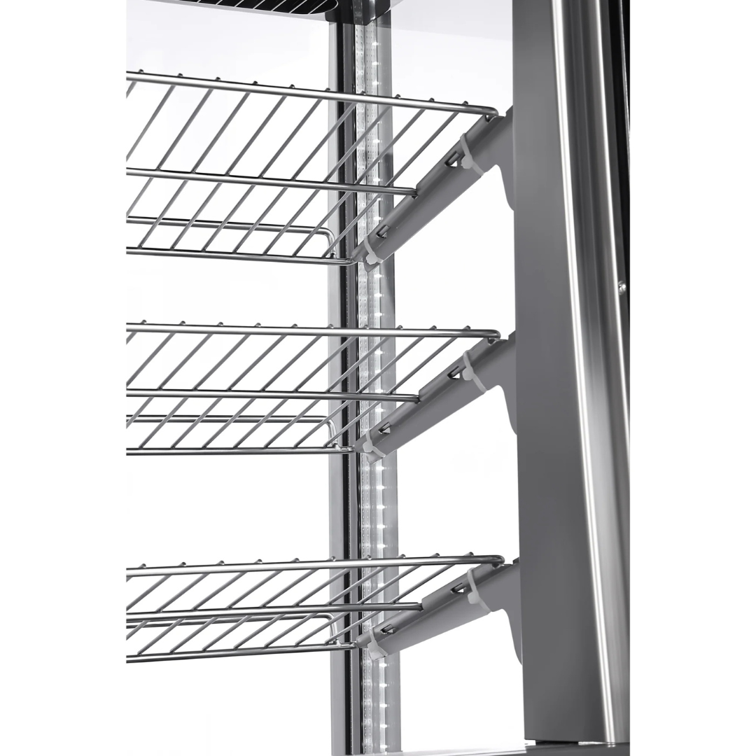 4 Tier Refrigerated Countertop Bakery Display Case - 31 in.