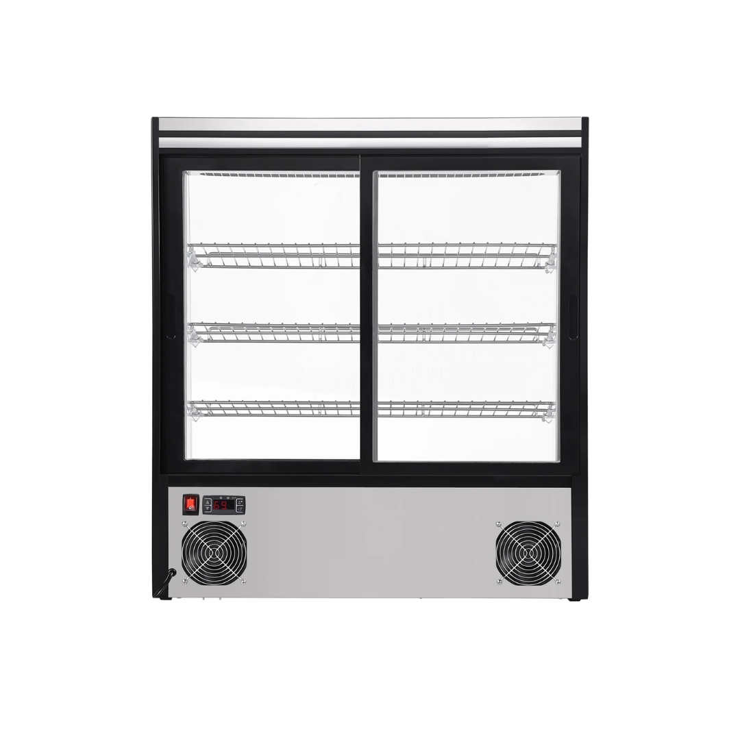4 Tier Refrigerated Countertop Bakery Display Case - 31 in.
