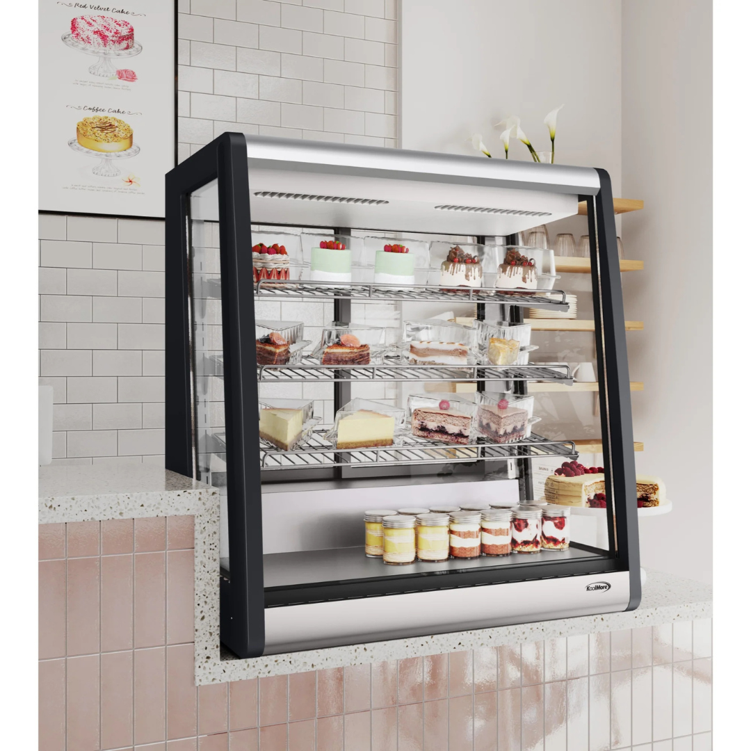 4 Tier Refrigerated Countertop Bakery Display Case - 31 in.