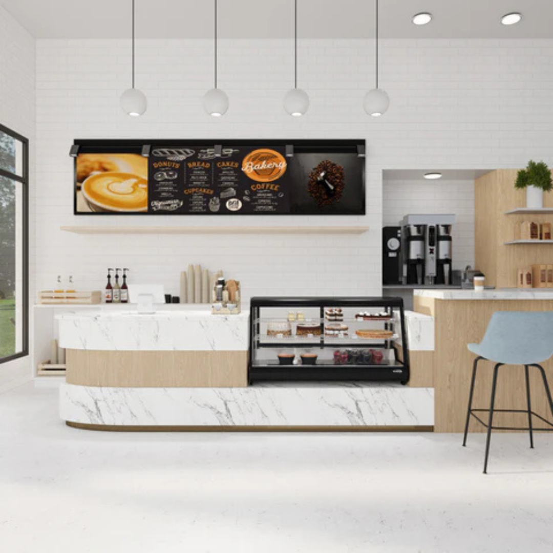 Stainless Steel Refrigerated Bakery Countertop Display Case - 48 in.