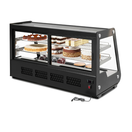 Stainless Steel Refrigerated Bakery Countertop Display Case - 48 in.
