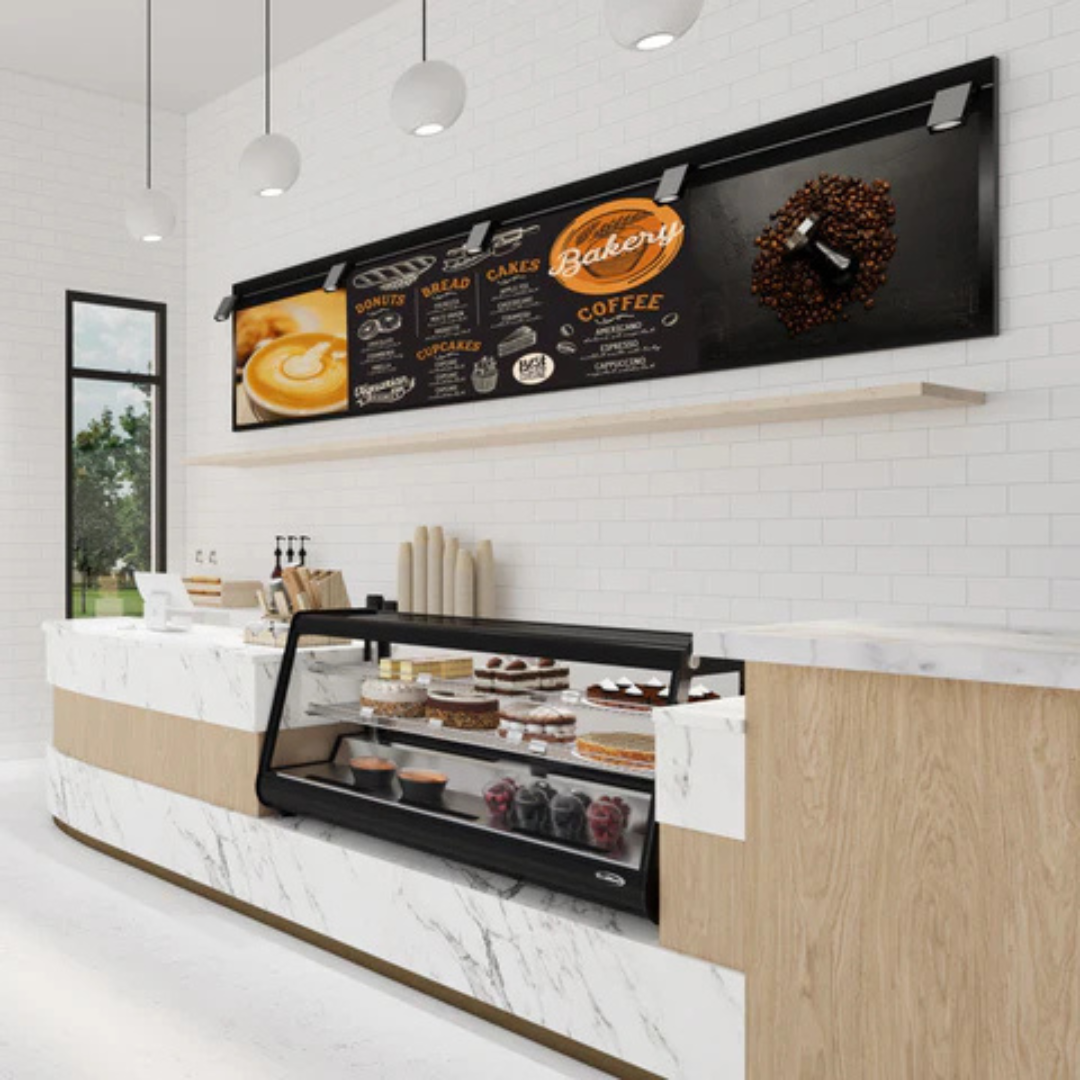 Stainless Steel Refrigerated Bakery Countertop Display Case - 48 in.