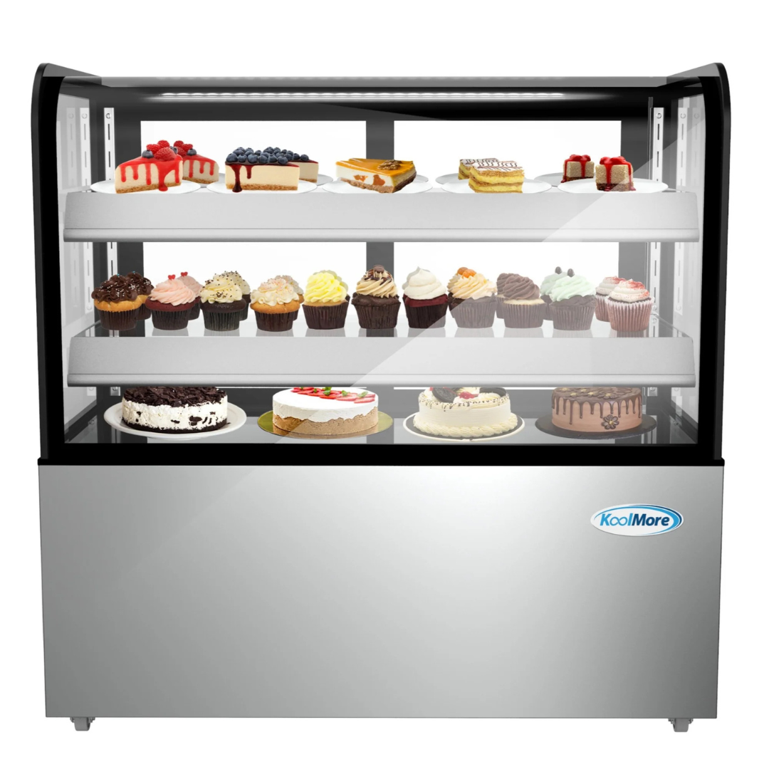Stainless Steel Refrigerated Bakery Display Case - 48 in.