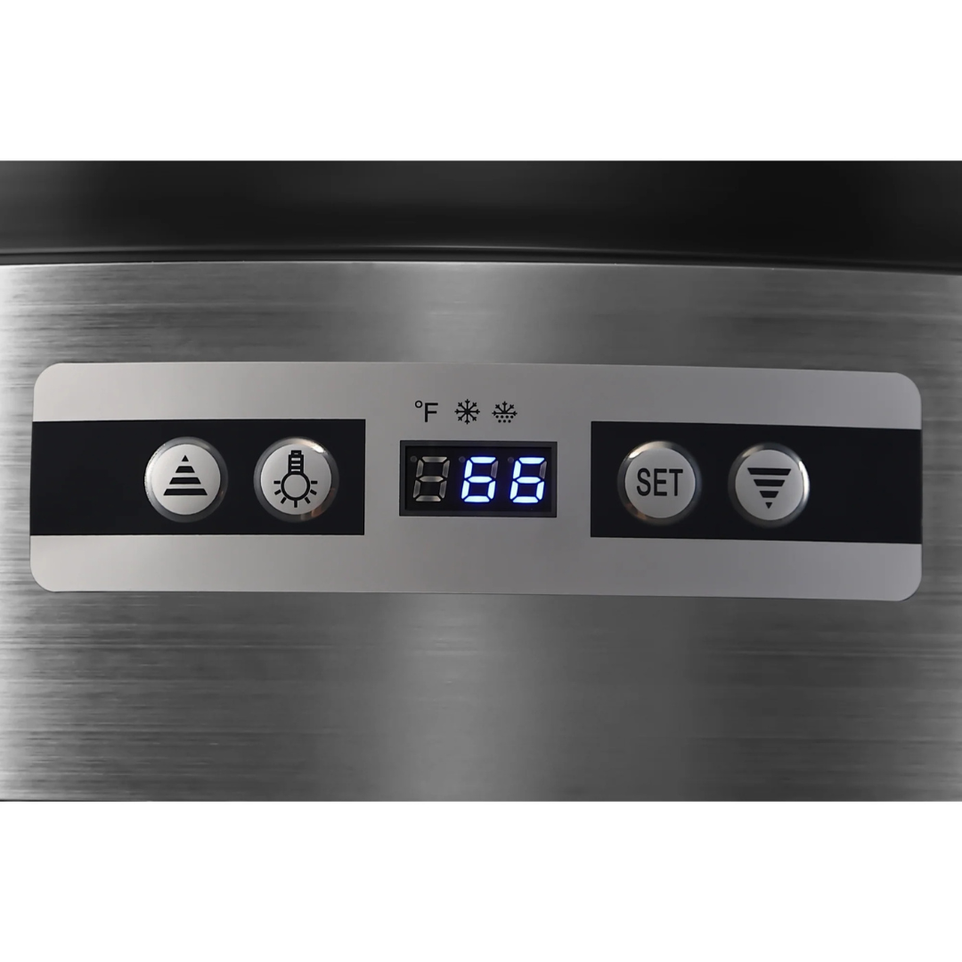 Circular Refrigerated Countertop Bakery Display Case - 19 in.