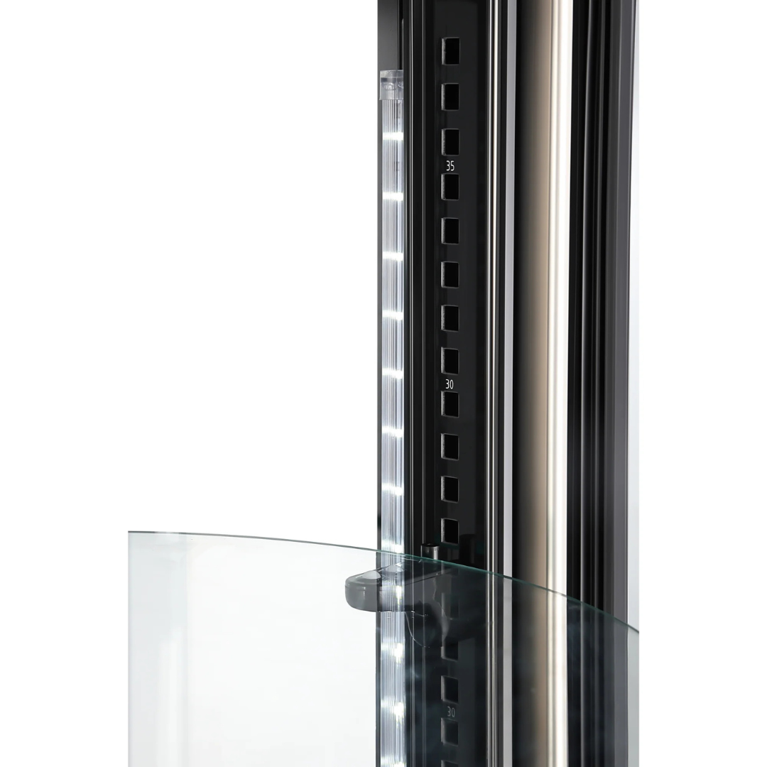 Circular Refrigerated Countertop Bakery Display Case - 19 in.