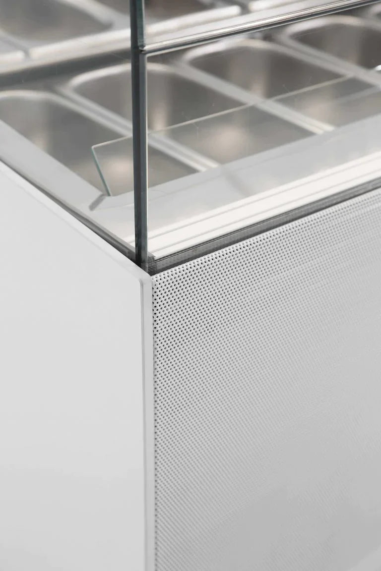 Ciam Ciao Curve Glass Show Case 18 pan