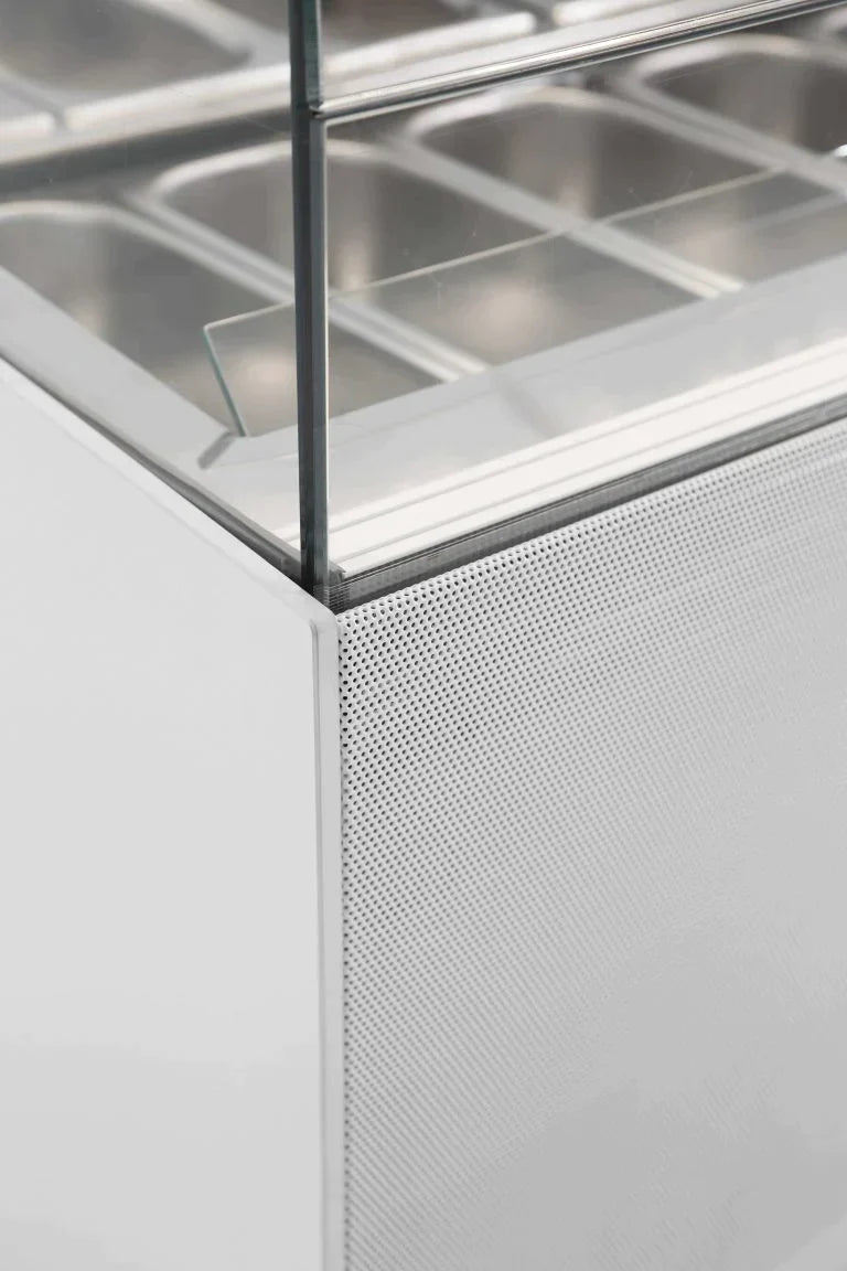 Vitrina de cristal curva Ciam Ciao de 24 piezas