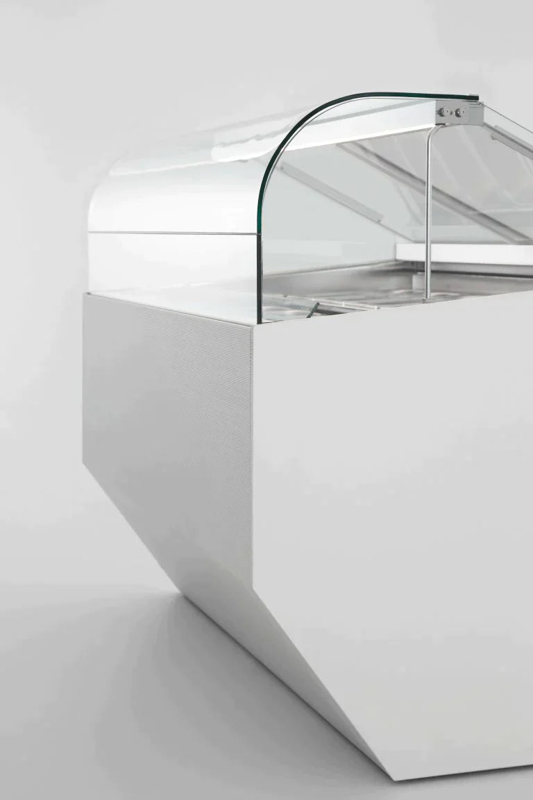 Vitrina de cristal curva Ciam Ciao de 24 piezas
