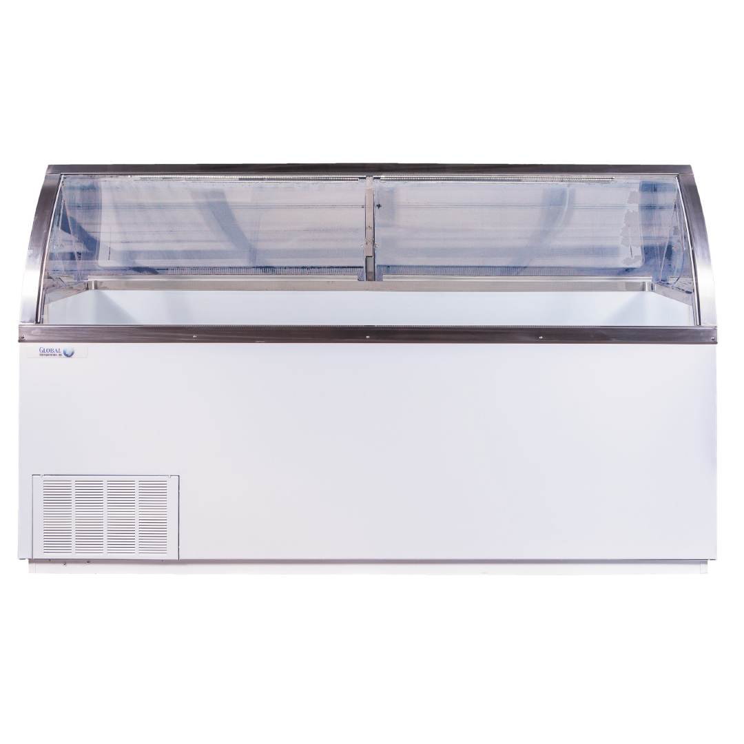 Global CKDC47V-Wide VisiDipper - Wide Curved Front Dipping Cabinet- "8 Dip"