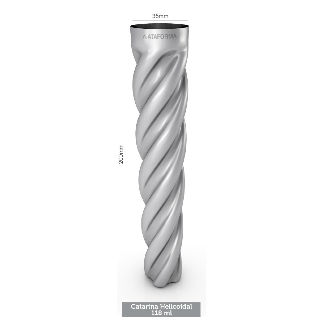 Ataforma Mold Catarina Helicoidal 118ml 18 Cavities 4.0 oz (7-14 molds pricing)