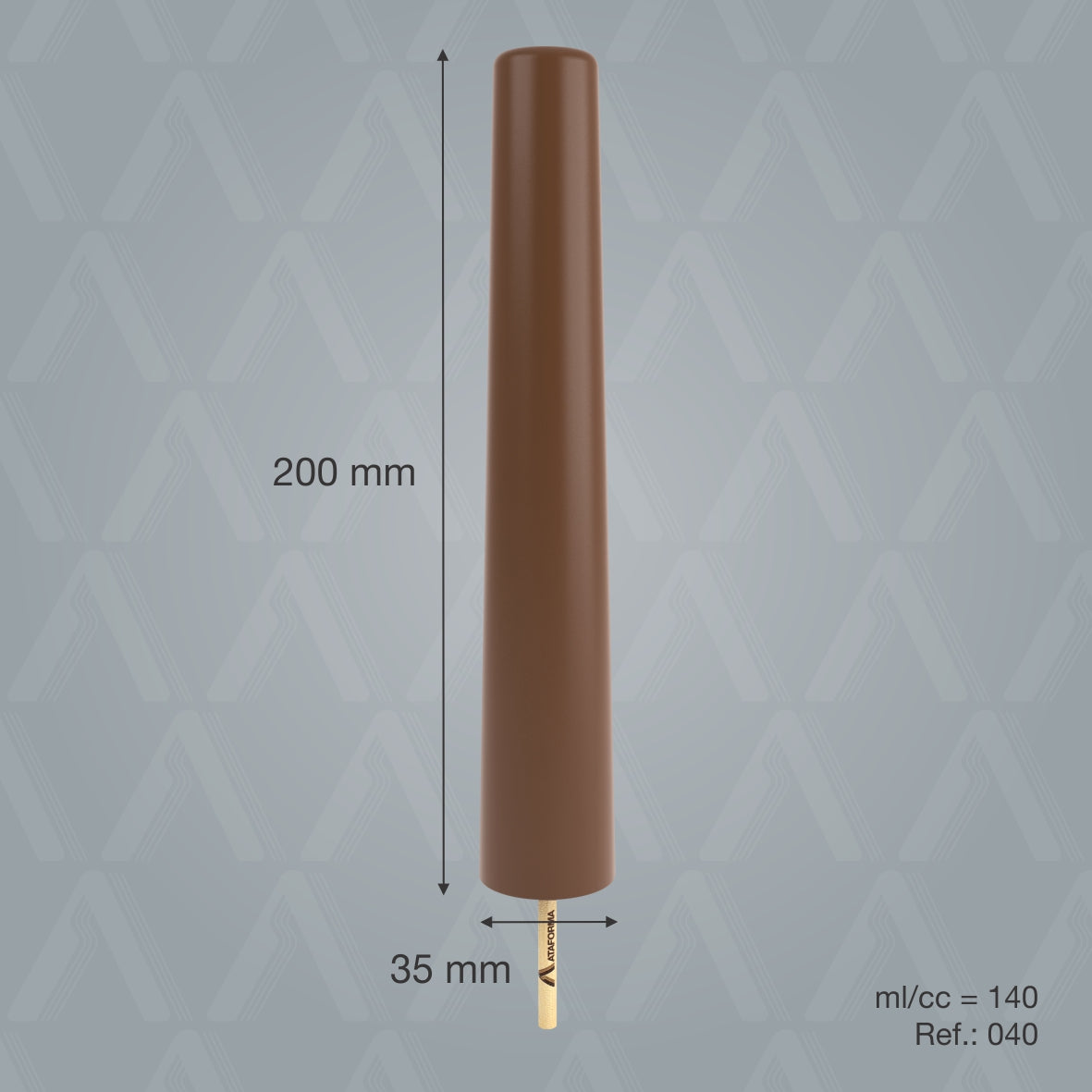 Molde Ataforma Catarina Lisa 140 ml 14 cavidades 4,7 oz