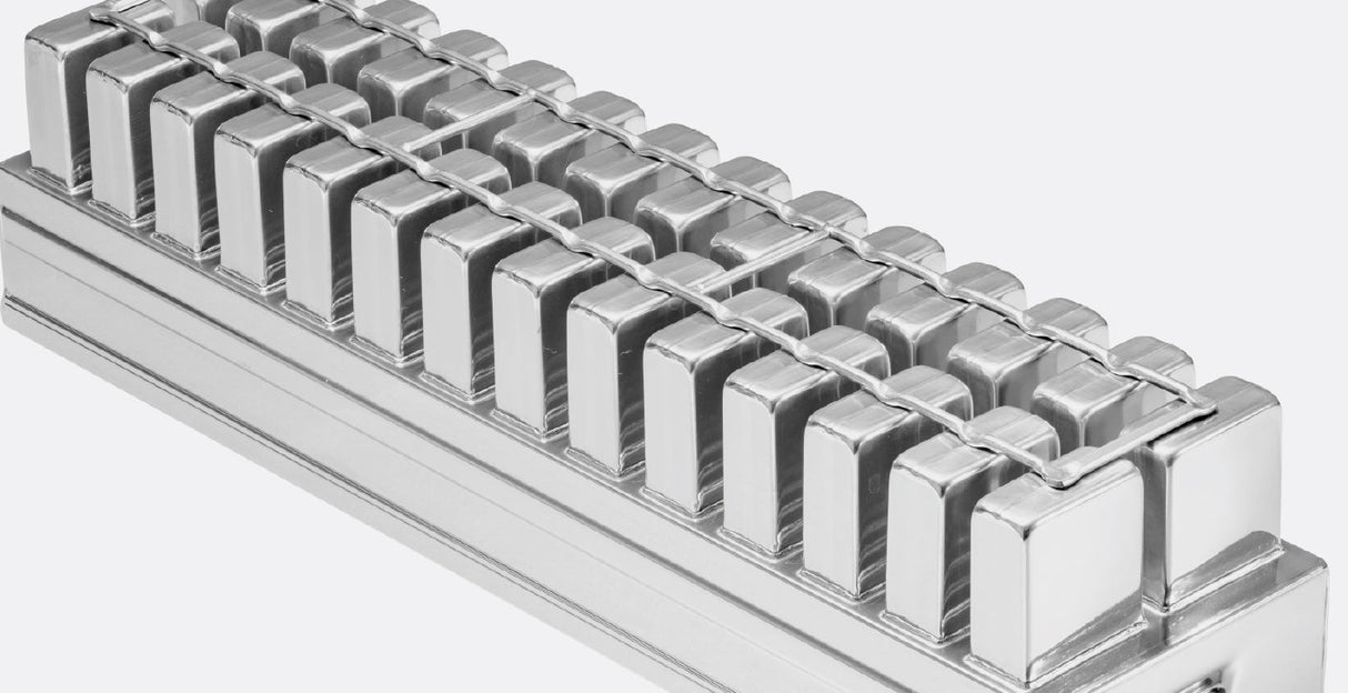 Ataforma Molde Bombom Quadrado 35ml 1.2 oz 22 cavidades