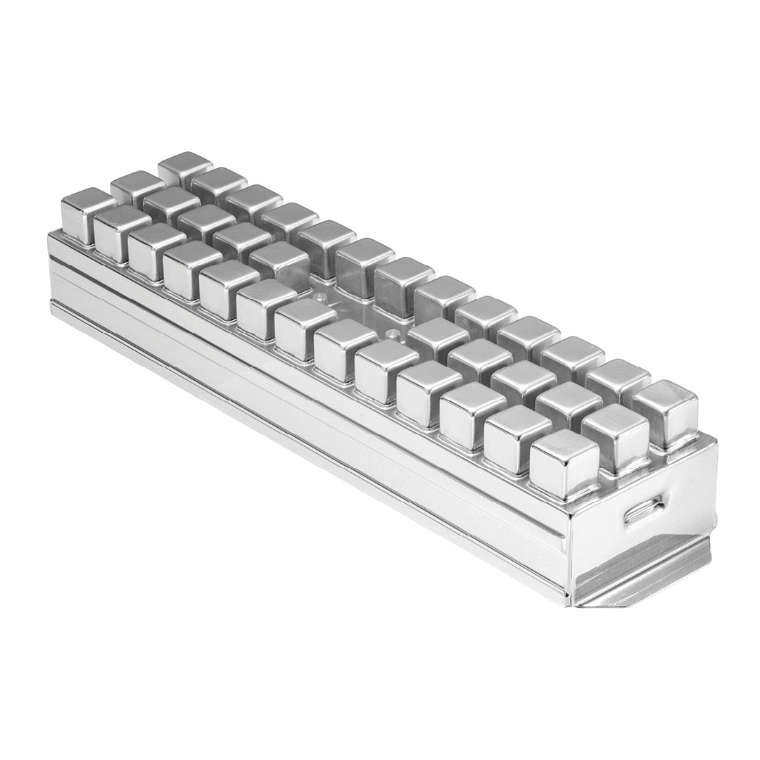 DEMO - Ataforma Mold Gelo Quadradinho 11ml 0.4 oz 36 cavities