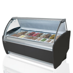 Infrico IDC-VAR15H Gelato Case - Curved Glass