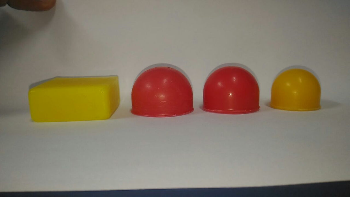 Ataforma Molde Bombom Quadrado 35ml 1.2 oz 22 cavidades