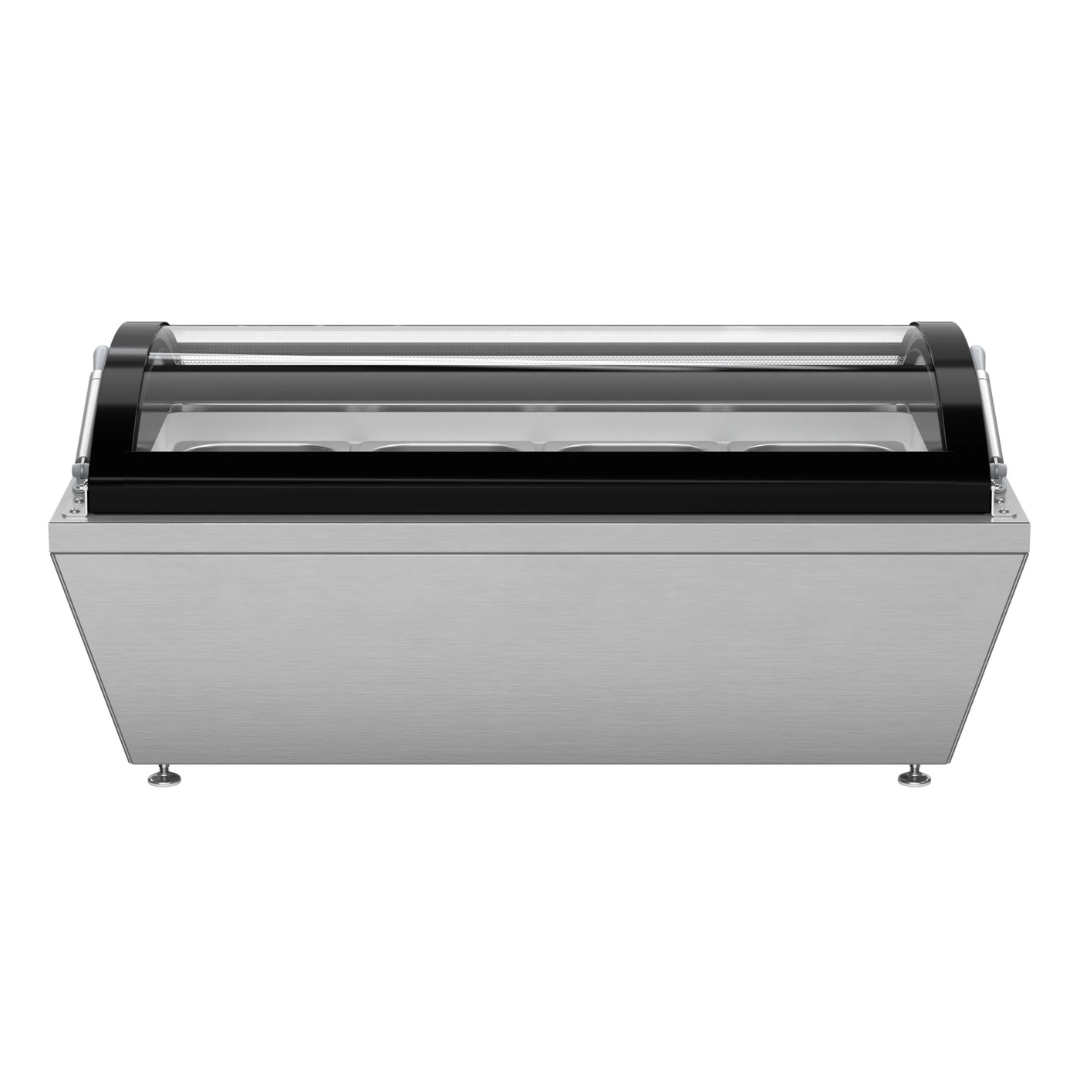 Stainless-Steel Ice Cream Countertop Display Case - 32 In.