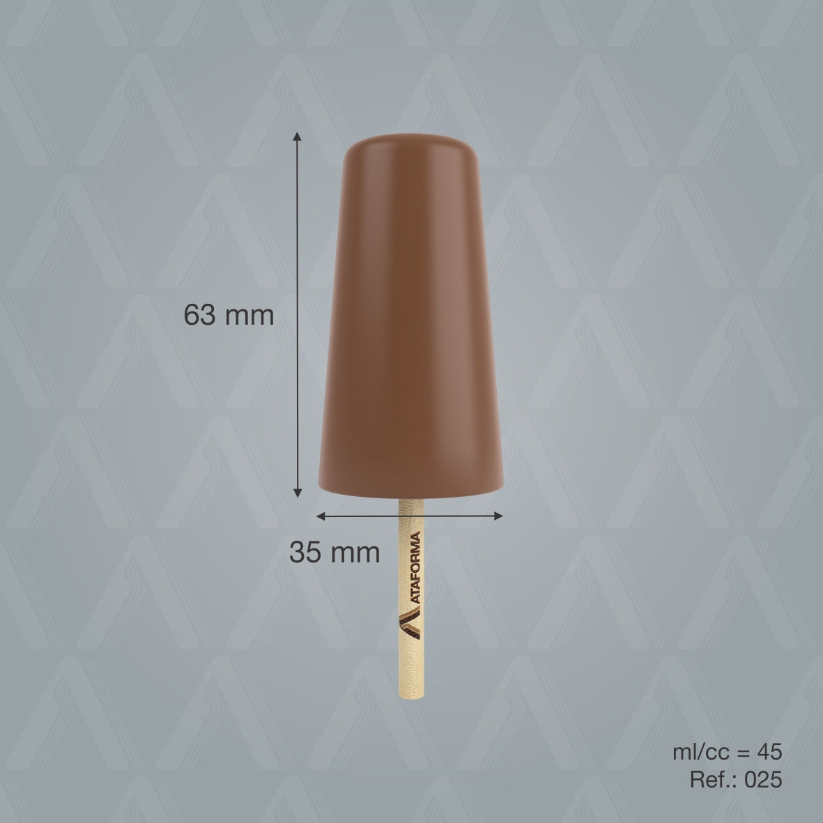 Molde Ataforma Lollita 45 ml 14 cavidades 1.5 oz