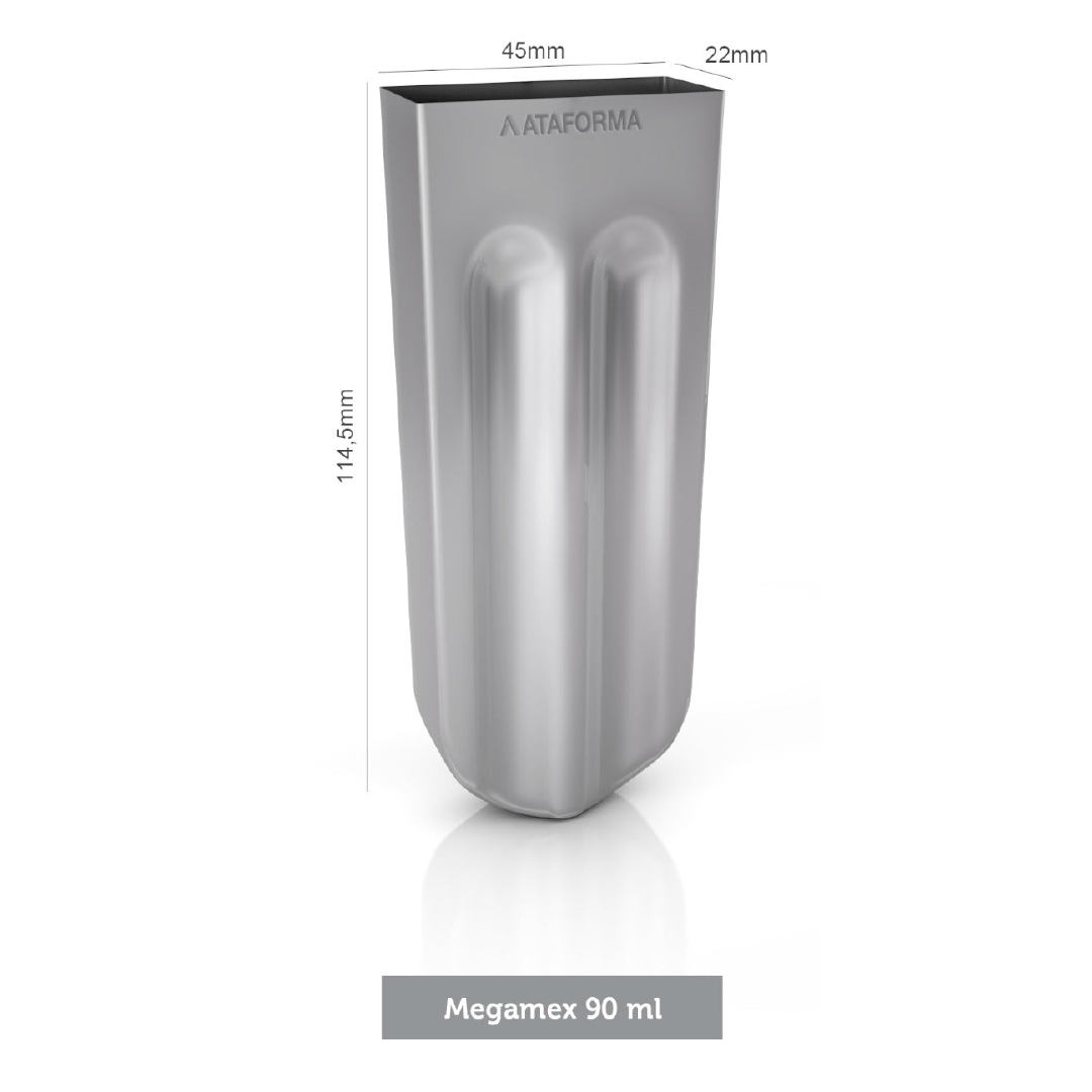 Ataforma Mold Megamex 90ml 3.0 oz 22 cavities (7-14 molds pricing)
