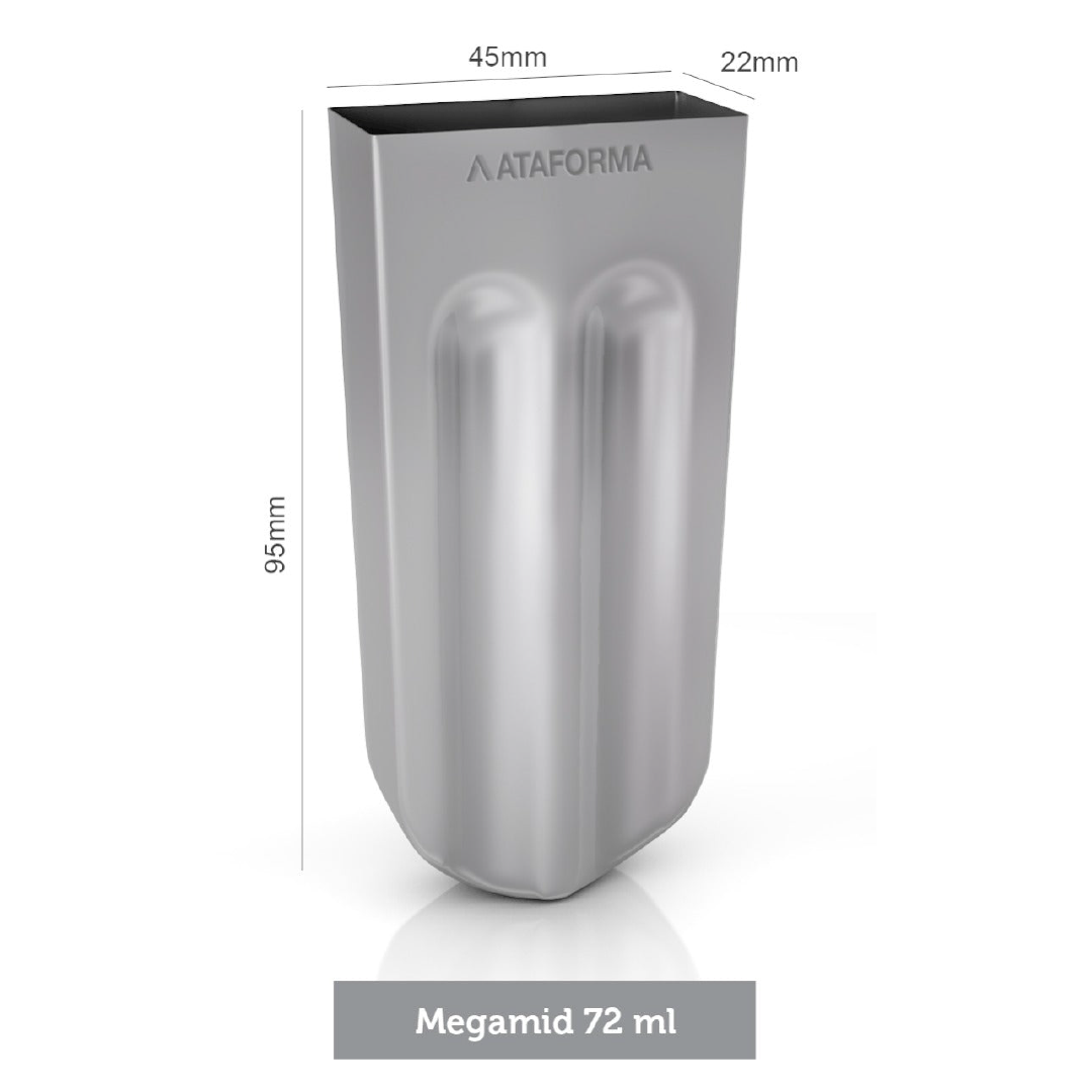Ataforma Mold Megamid 72ml 2.4 oz 22 cavities (7-14 molds pricing)