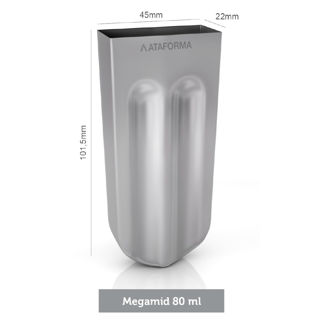 Ataforma Mold Megamid 80ml 2.7 oz 22 cavities (7-14 molds pricing)