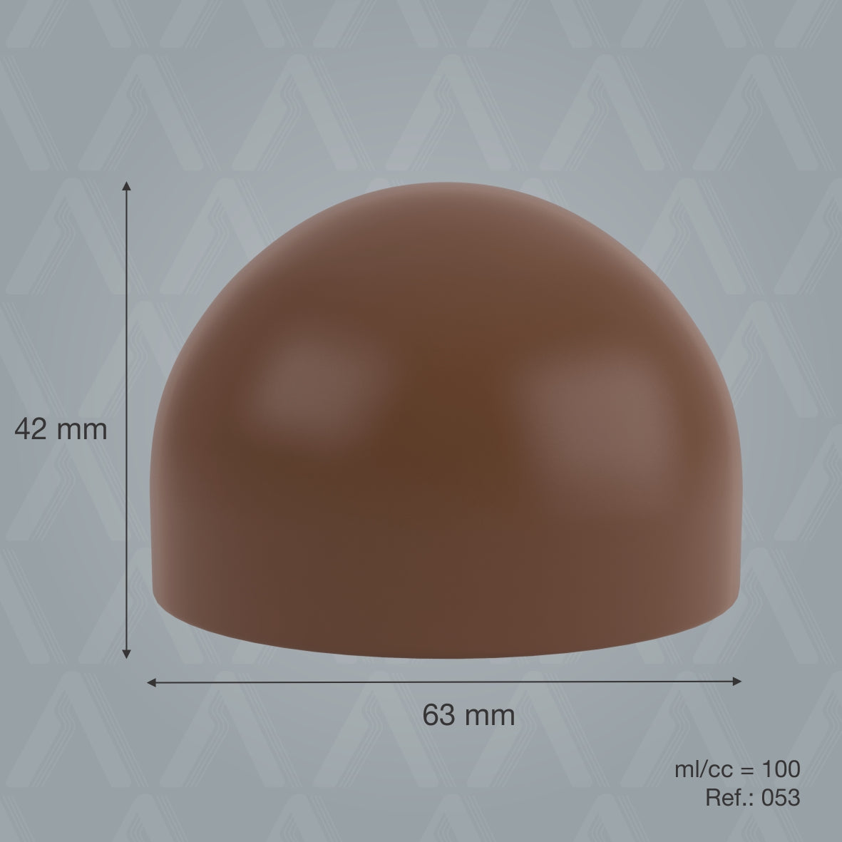 Ataforma Mold Monoporção 100ml 12 cavities 3.4 oz (7-14 molds pricing)