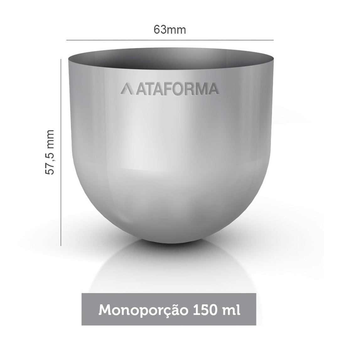 Molde Ataforma Monoporção 150ml 12 cavidades 5.1 oz