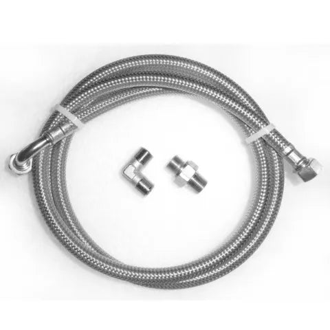 Dipwell 10" Deep Drawn Eco Scoop Shower (NSF) Ice Cream Dipper Well Bundle (D10NSF1)