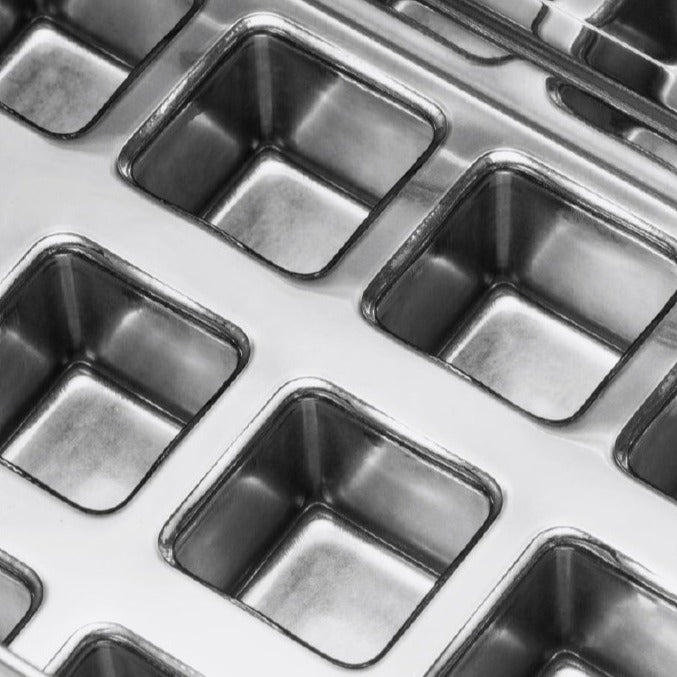 DEMO - Ataforma Mold Gelo Quadradinho 11ml 0.4 oz 36 cavities