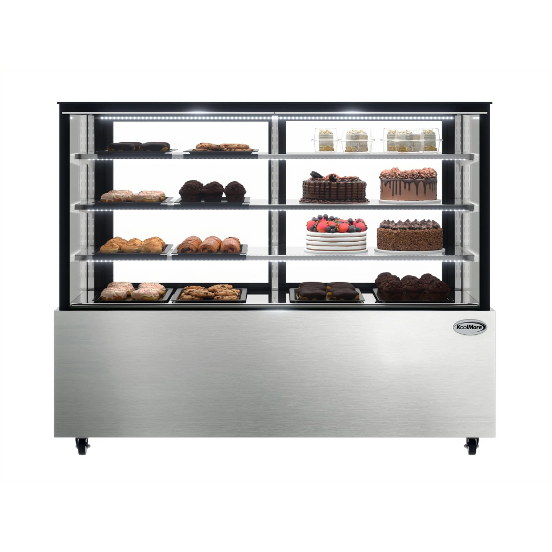 Cake Display Case Refrigerator - 71 in.