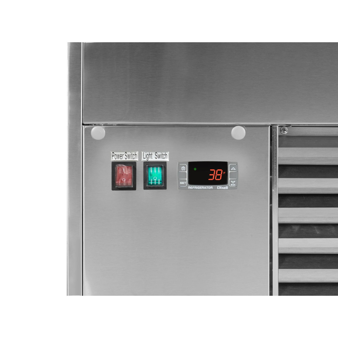 Cake Display Case Refrigerator - 71 in.