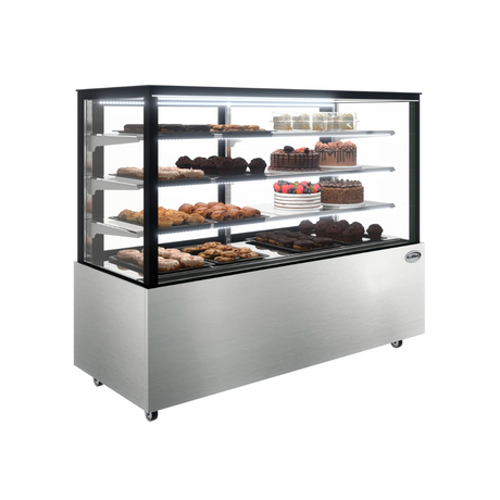 Cake Display Case Refrigerator - 71 in.