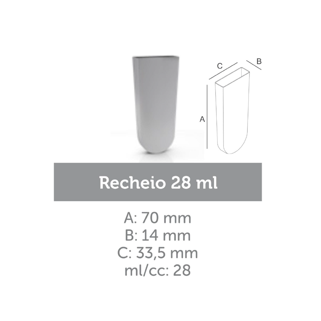 Ataforma Mold Recheio Mini Paleta 28ml 0.9 oz 26 cavities (7-14 molds pricing)