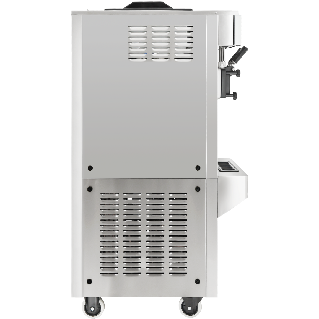6378-C Gravity Feed Two Flavor Floor Model Soft Serve Machine