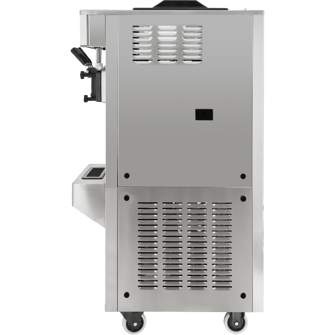 6378-C Gravity Feed Two Flavor Floor Model Soft Serve Machine