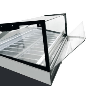 Infrico IDC-VAR12H FG Gelato Case - Flat Glass