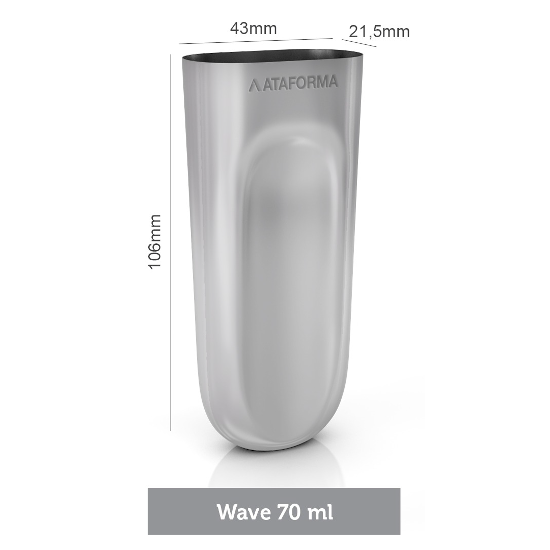 Ataforma Mold Wave 70ml 2.4 oz 22 cavities (1-6 molds pricing)