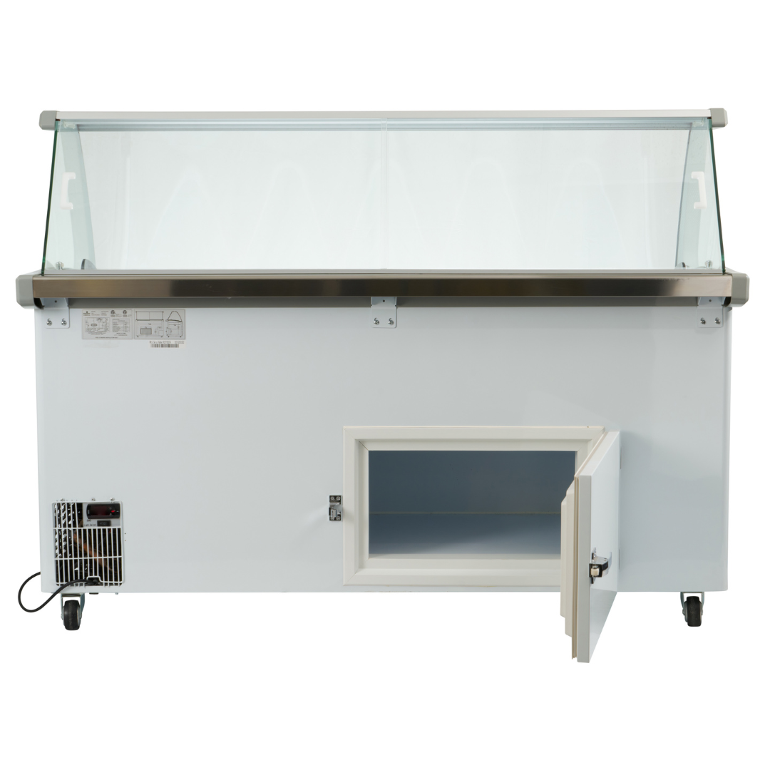 Kelvinator Commercial KCICDC10FH 10-Tub Ice Cream Dipping Cabinet